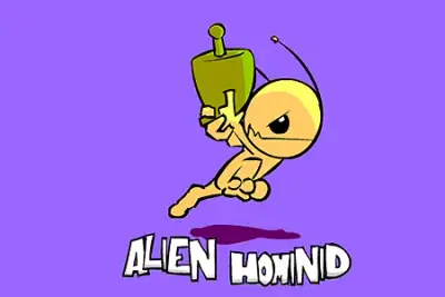 Alien Hominid cover artwork