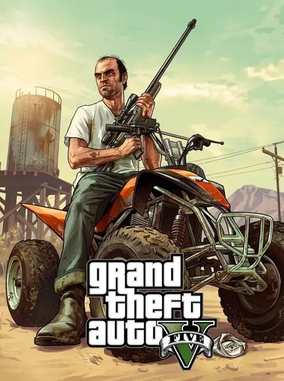 Grand Theft Auto V cover artwork