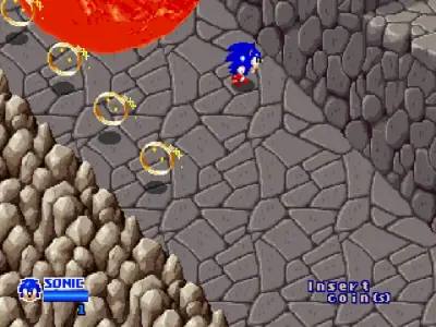 SegaSonic the Hedgehog cover artwork